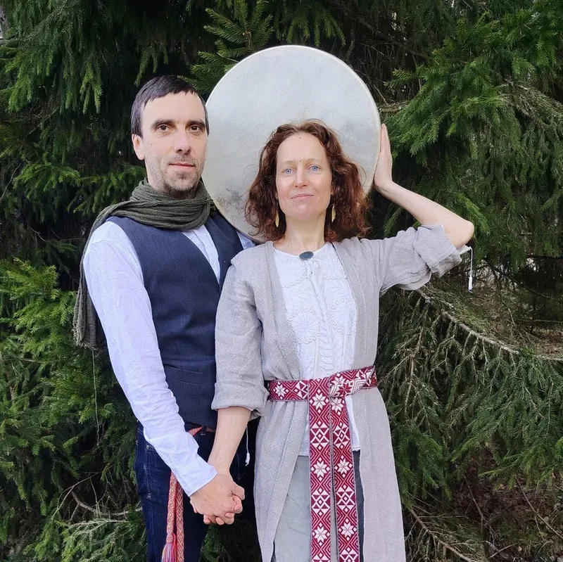 Portrait of Anna & Indrek Vainu