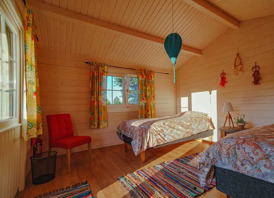 Cabins for couples — Soojus, Vägi, Lahkus, Heldus, Jõud, Tarkus, Selgus, Loovus